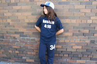 34 Youth Sweatpant (navy and white)