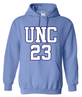 Jordan UNC hoodie- Carolina Blue